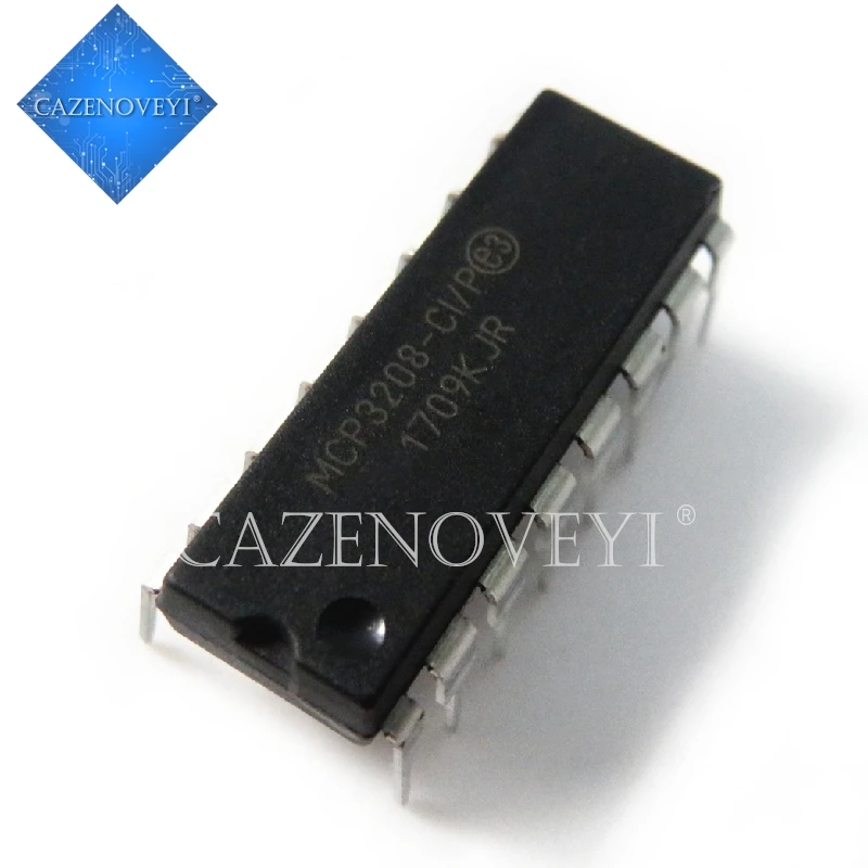 5PCS MCP3008-I/P MCP3208-CI/P ML4800CP ML4824IP1 ML4841CP MP3398EGP MX1515 MX1919 NCP1395AP NE5044N