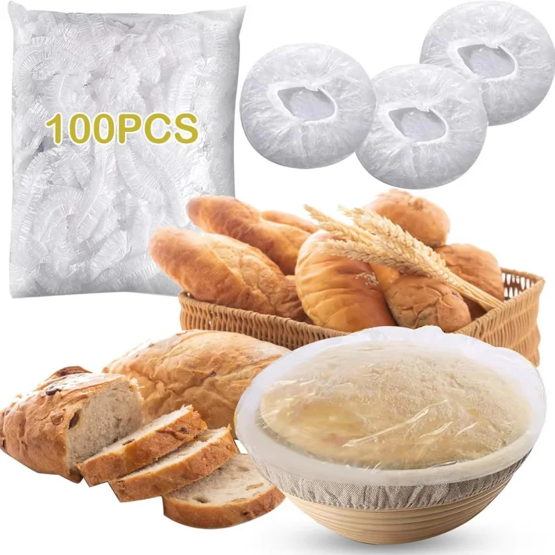 50-500Pcs Disposable Fresh-Keeping Film Cover No Odor Household Food Grade Fresh-Keeping Bowl Cover PE Fresh-Keeping Film