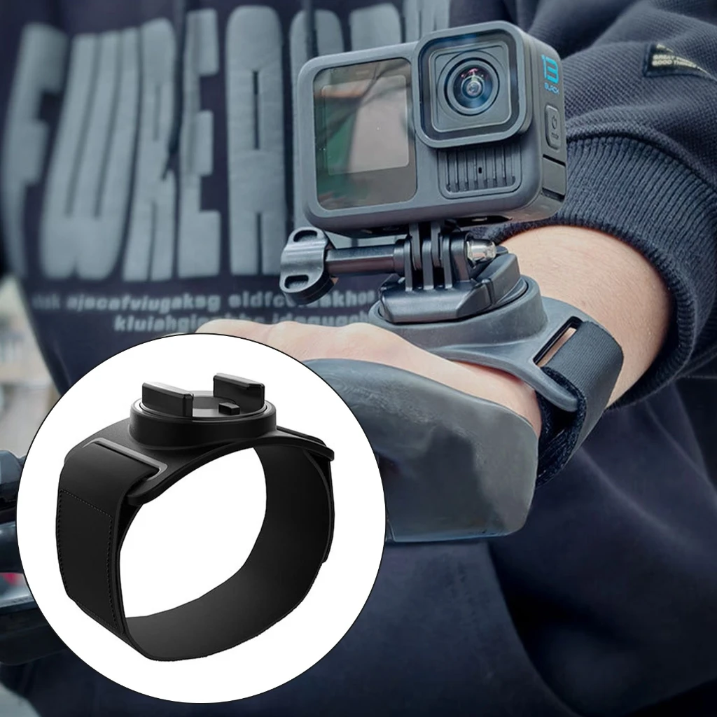 Freihändiges 360-Grad-Drehbares Handgelenksband für Action 5pro/4/3 Actionkameras, Langlebig und Drehbarer Freihändiger Aufnahmearm – Detail 11