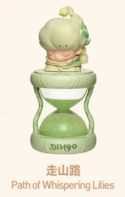 

POPMART DIMOO милая и интересная игрушка, ограниченная серия, серия времени, светящиеся песочные часы, хрустальный шар, слепая коробка, подарки на день рождения