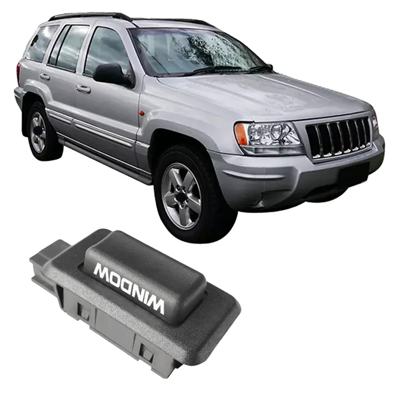 Przycisk przełącznika szyby tylnej samochodu 56042450 AB Dla Jeep Grand Cherokee 1999-2010 Przełącznik szyby tylnej klapy