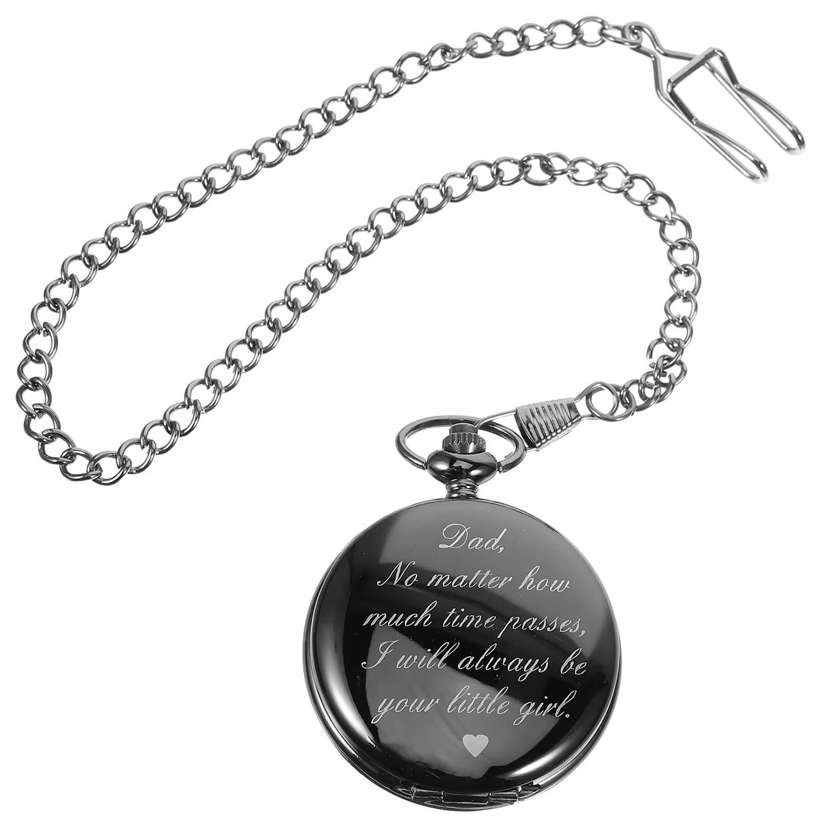 

Metal Pocket Watch for Men Decorative Vintage Style Pocket Watches Chain Father's Day Gift Dad Gifts Birthday Dad Birthday Gift