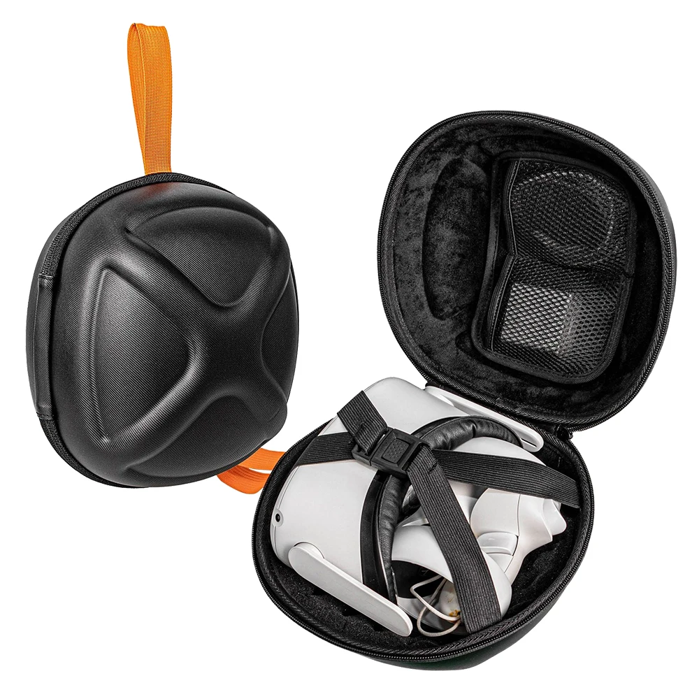 Hard EVA Storage Bag for Oculus Quest 3 VR Glasses All-In-One Machine Box Virtual Reality Integrated Machine Travel Carry Case
