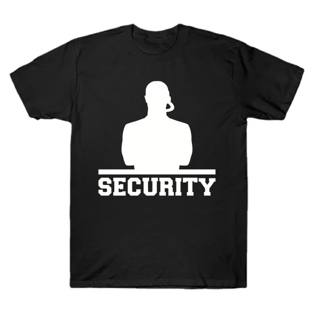 

Simple Style Security T-Shirt. Summer Cotton Short Sleeve O-Neck Mens T Shirt New S-3XL