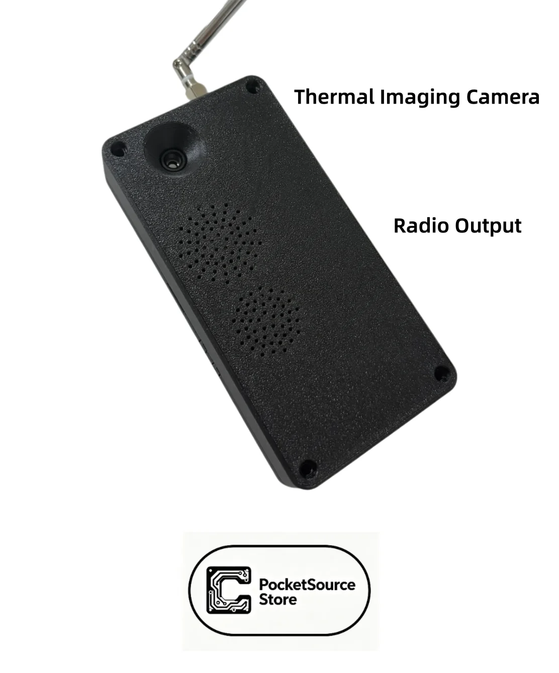 WaveSentry Portable ESP32 – WiFi and Bluetooth Detector, Radio Receiver, Thermal Imaging Camera