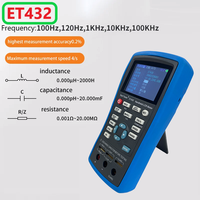 East Tester LCR Digital Bridge Meter ET43 USB Handheld High Precision Capacitance Inductance Resistance Test Digital Display