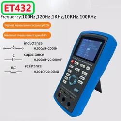 Ost-Tester lcr Digital Bridge Meter et43 USB Handheld hochpräzise Kapazität Induktivität Widerstand Test Digital anzeige