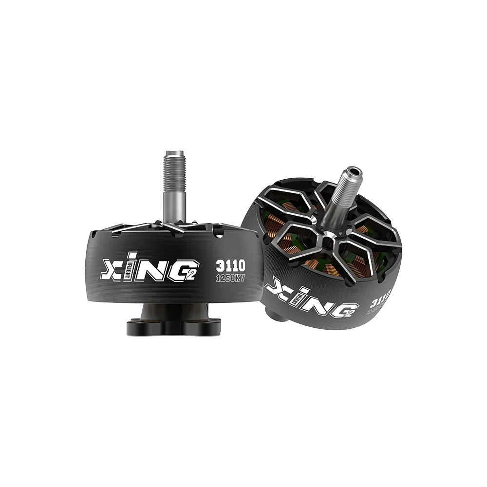 

IFlight XING2 3110 — бесщеточный черный двигатель 1250KV 6S 900KV 8S