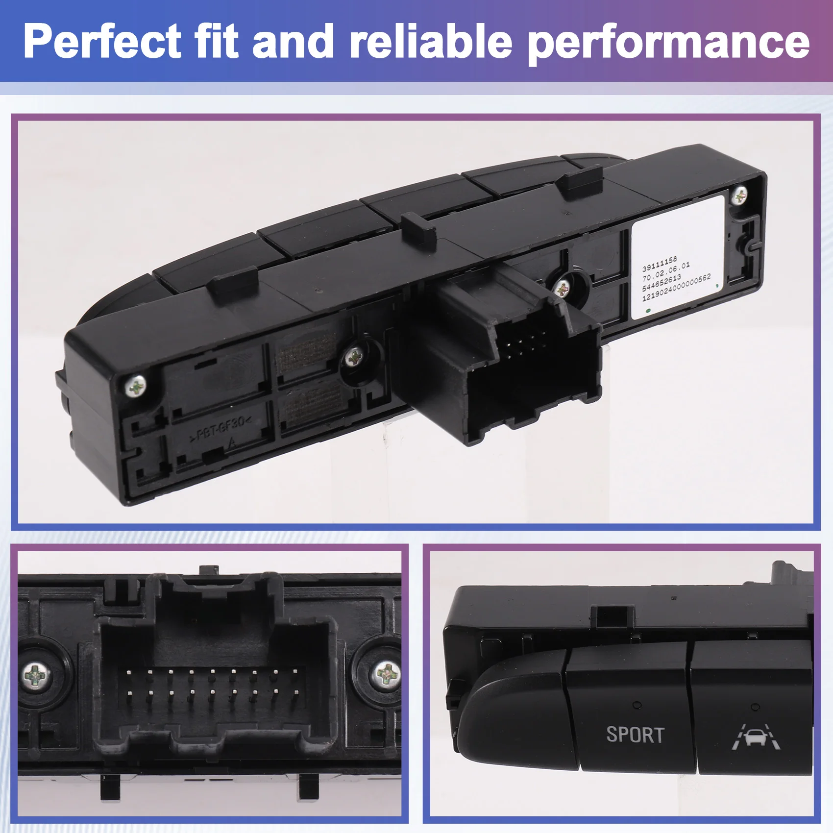 【Top Store!!】 Parking Distance Control PDC Lane Assist Switch 39111158 New For Opel Insignia B Buick Cadillac