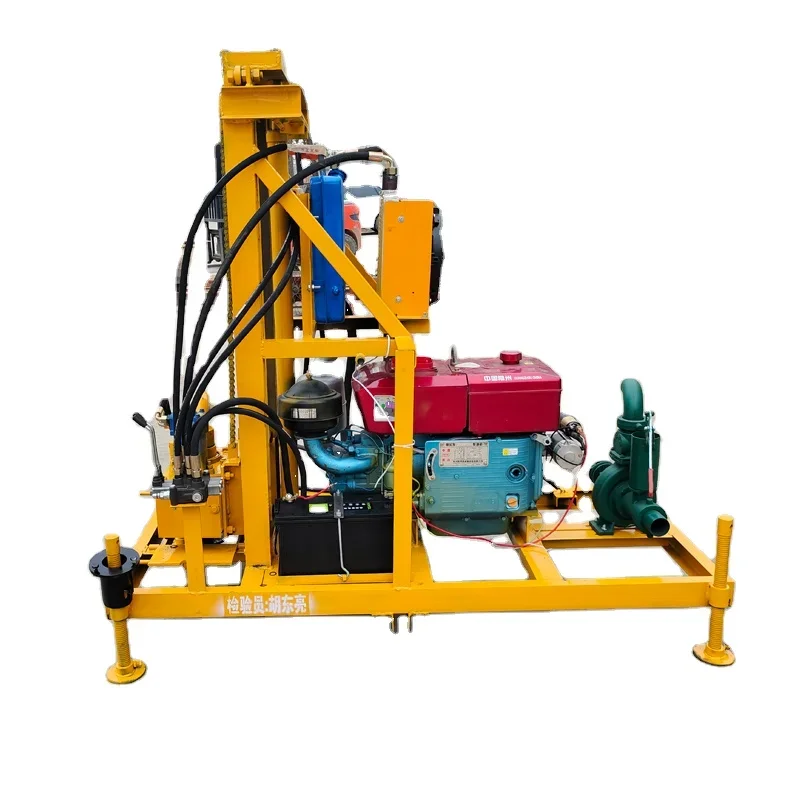 100 Meter Deep Small Drilling Rig Machine Easy Operation Portable Rock Soil Geological Condition Drill Mini Water Well Drill Rig