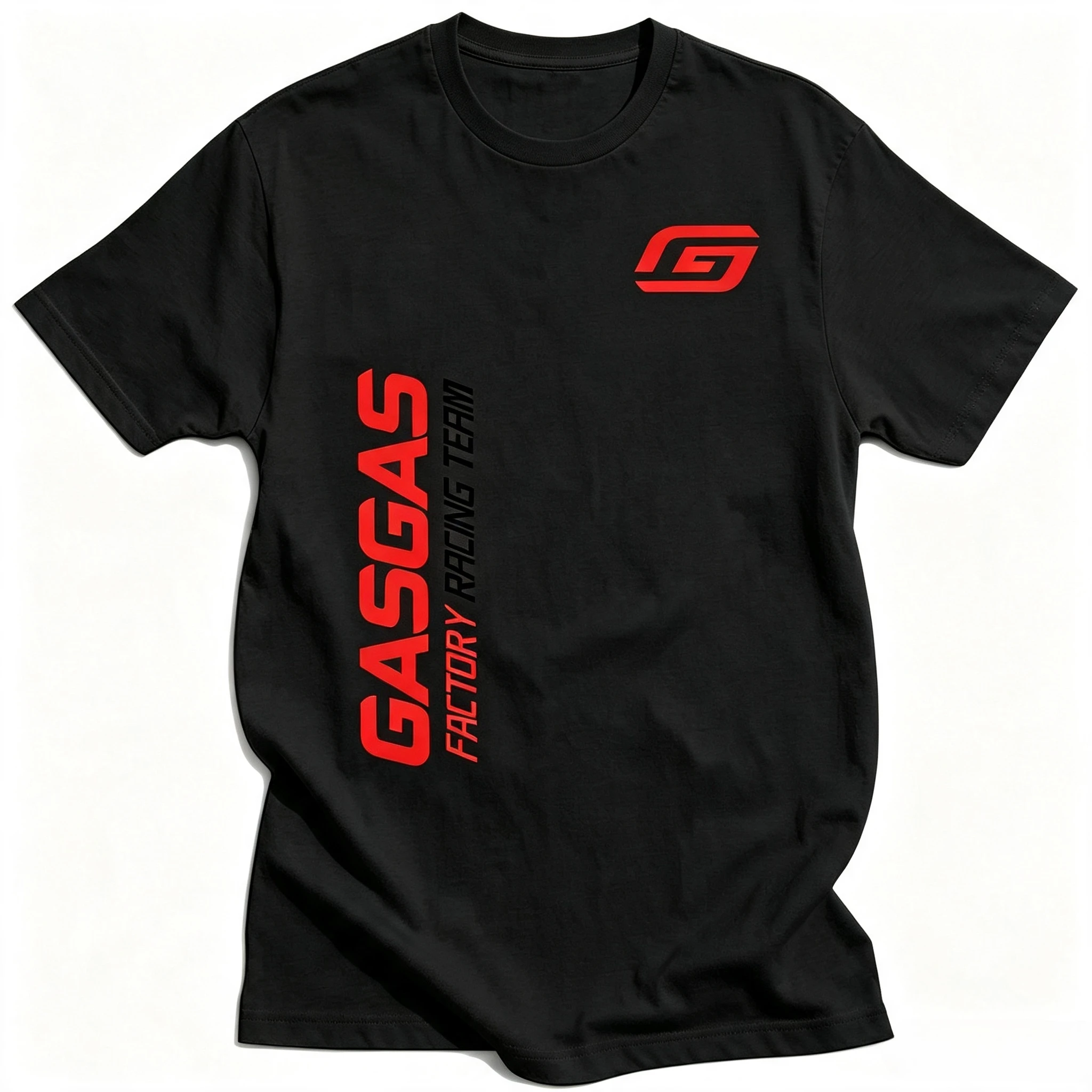 Motorcycles GasGas Factory Team T-Shirt Men's Summer Y2K Shirt Fishing Hunting Top Tees Military Tacitcal Hiking Sports T Shirt