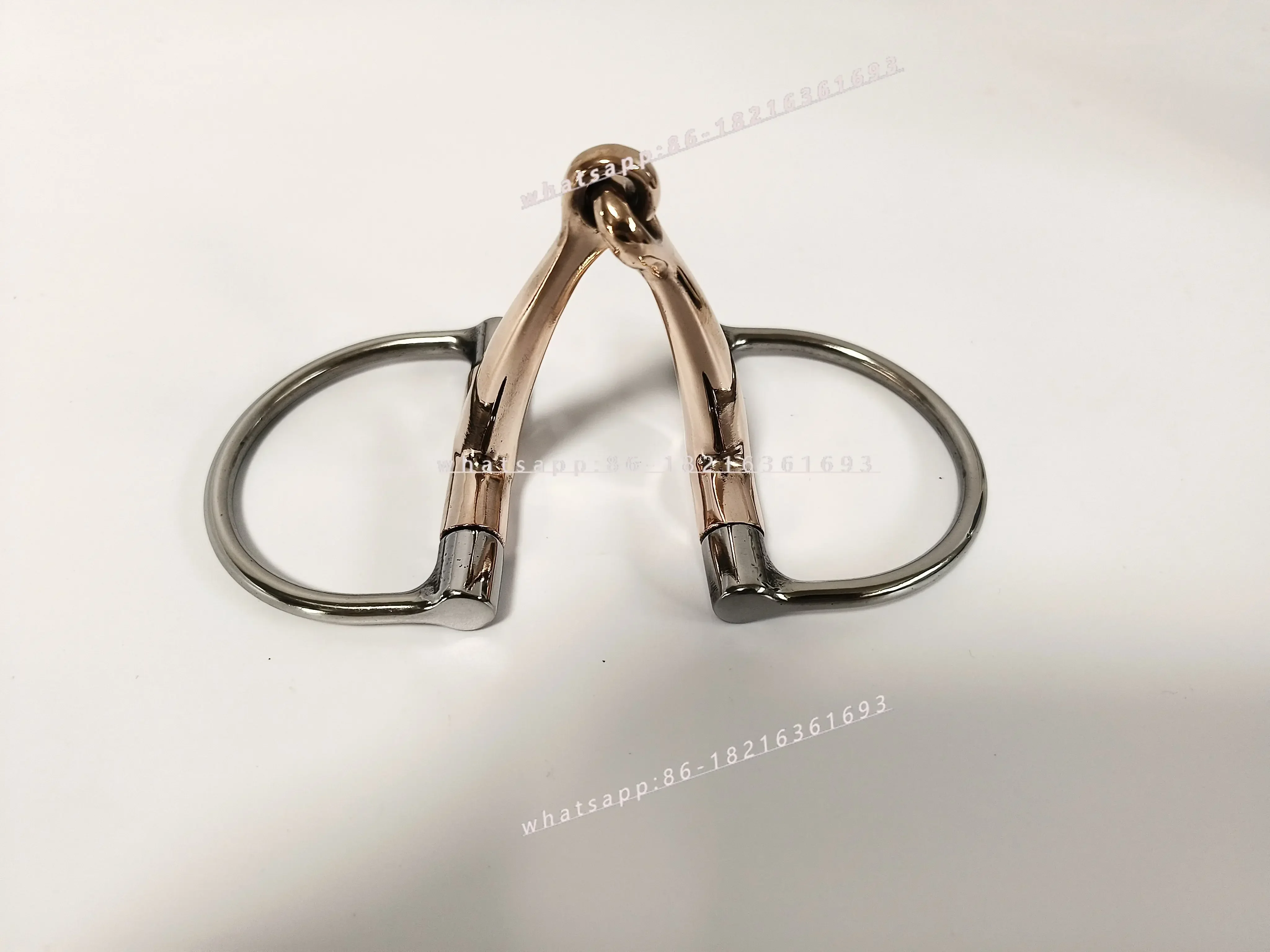 2006GOOD Copper D-shaped Two 12.5cm Bit Harness Accessories