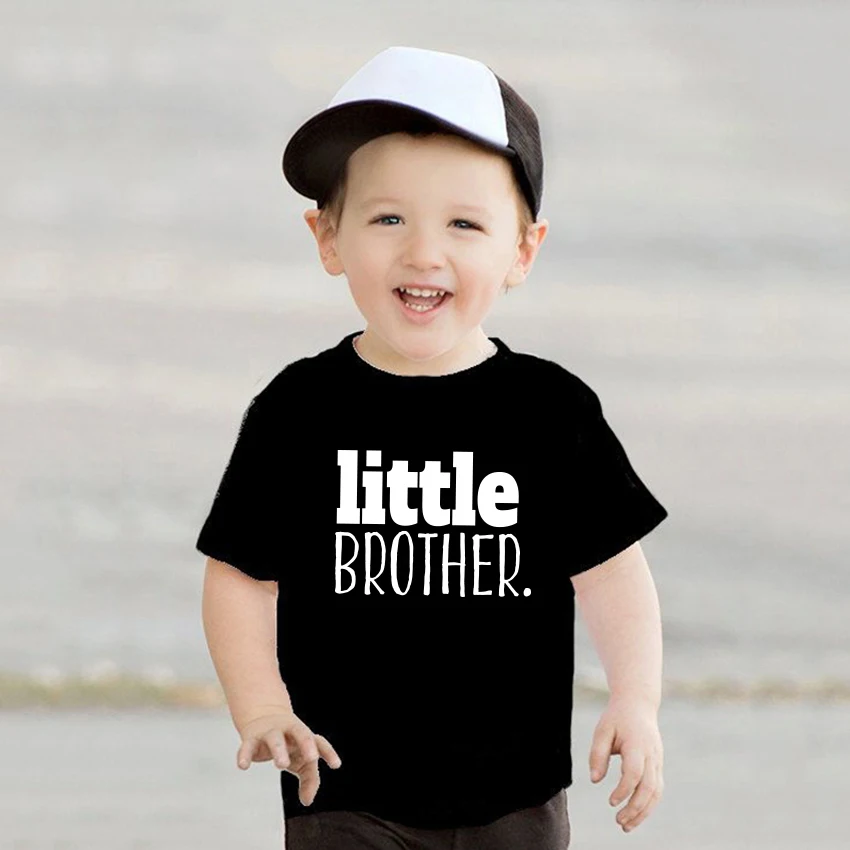 T-shirts Big Brother&Little Brother Kids T-Shirt Children cotton fashion tee Tops Boys Short Sleeve Baby Casual Clothes 0-7years