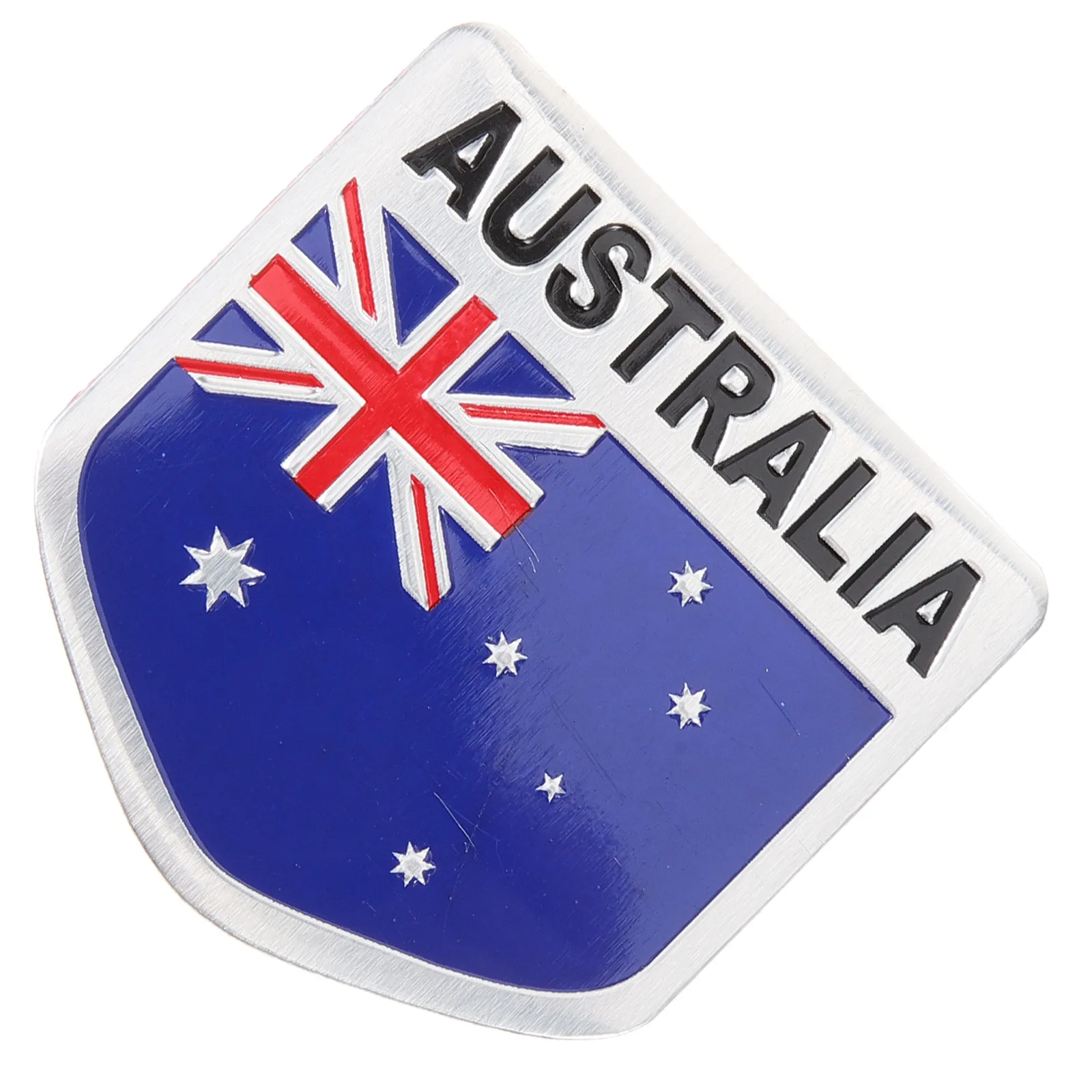 

Australian Flag Car Stickers Metal Decals Vehicle Bumper Decorations Weather Resistant Easy Installation Car Exterior Hood