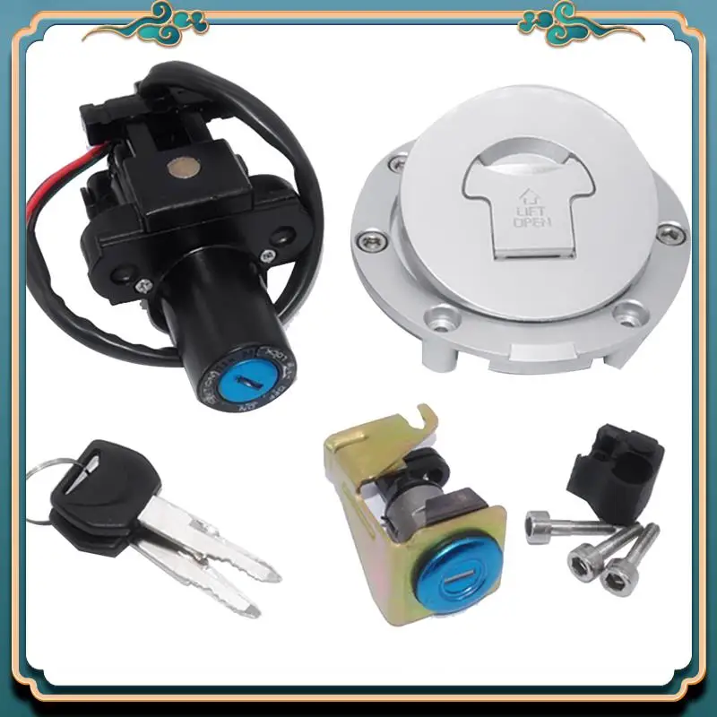 

A54P-набор аксессуаров, электрический дверной замок, крышка топливного бака, переключатель зажигания, крышка топливного бака для Honda CBR600RR 2003-2006