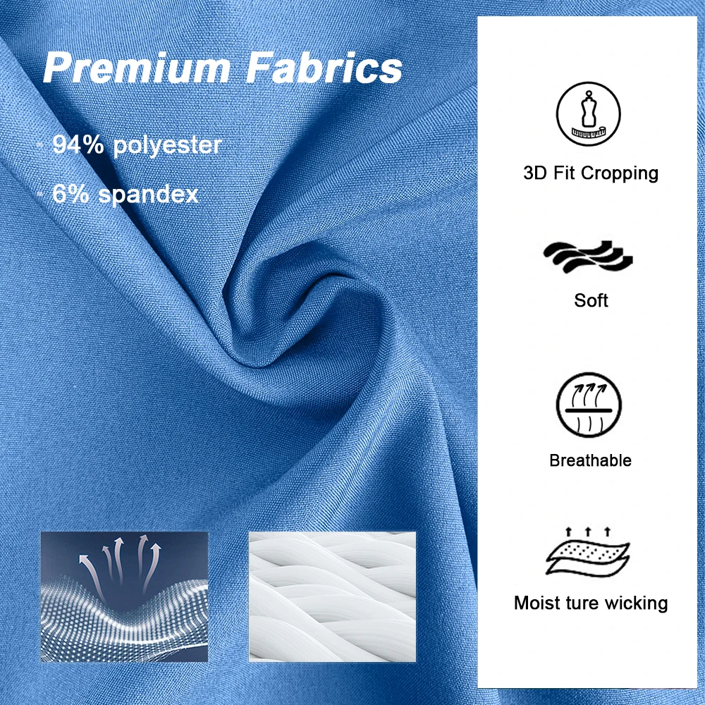 Solid Color Breathable Nursing Scrubs Women Uniforms Elasticity Pet Clinic Nurse Workwear Medical Doctor thin Clothing Wholesale