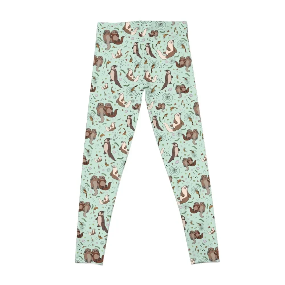 Sea Otters Leggings Women's pants sportswear gym Womens Leggings