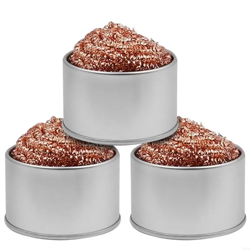 Wire Cleaning Balls Iron Nib Soldering Waste Absorption Iron Nib Cleaner Soldering Iron Tip Cleaner Storage
