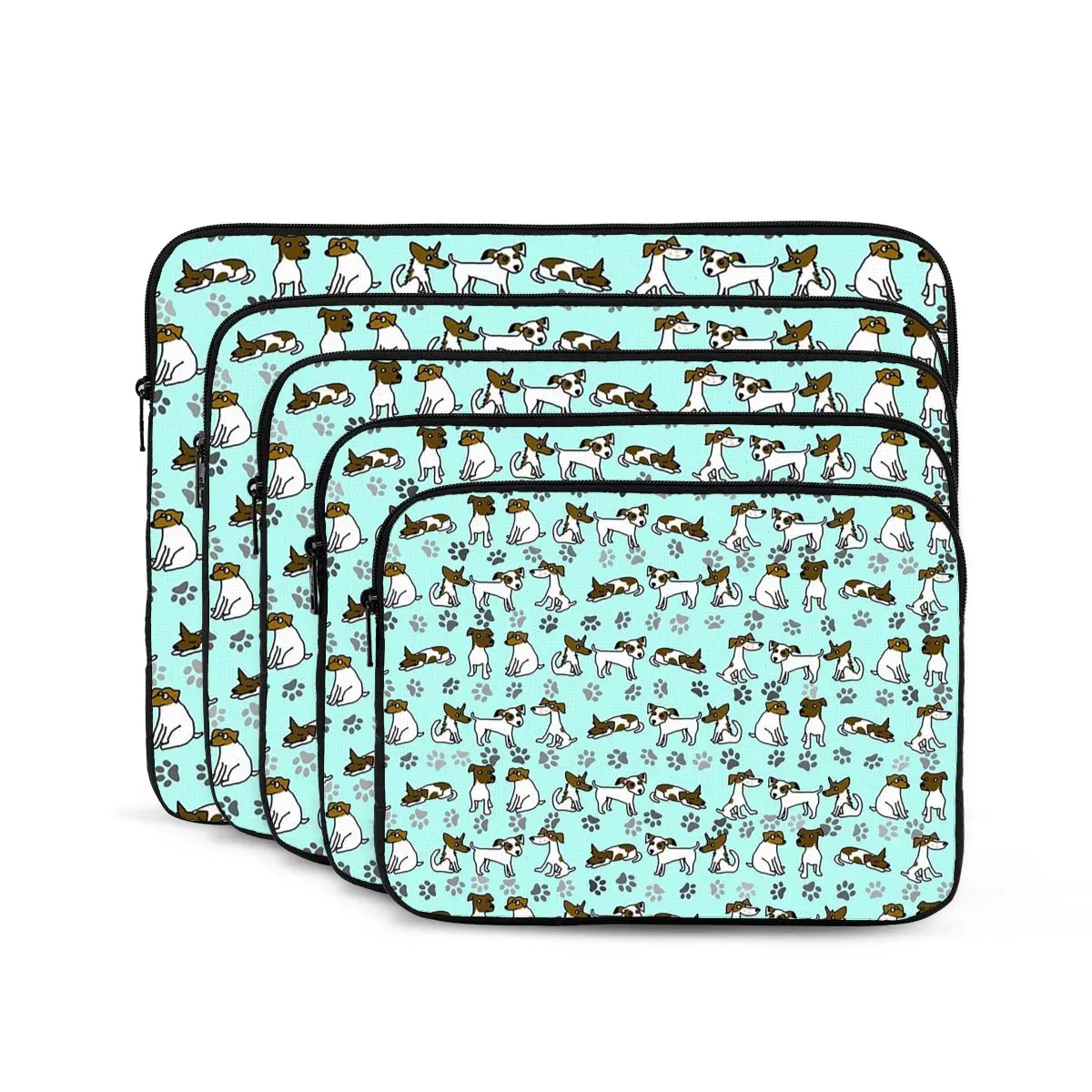 

Jack Russell Terrier Cartoon Notebook Laptop Bag Case Pouch For Macbook Air Pro Tablet Shockproof Case Bag