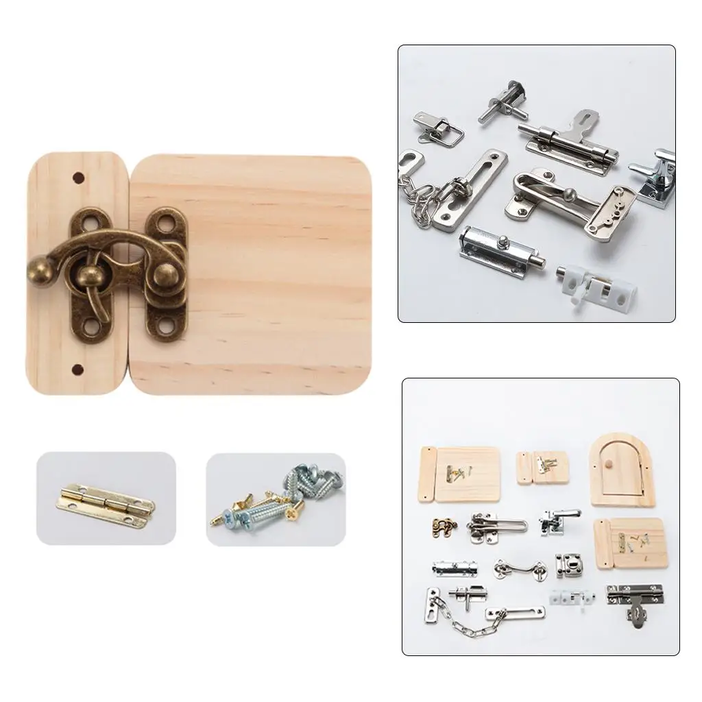 木製感覚忙しいボード モンテッソーリ活動教材 教育ゲーム 1歳から2歳の子供向け 学習遊び