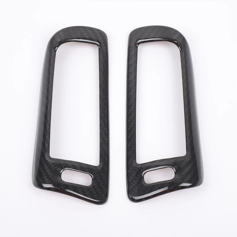 

For Mercedes Benz G Class W463 W464 2019-2025 Real Carbon Fiber Rear B Pillar Air Conditining Vent Outlet Cover Frame Trim
