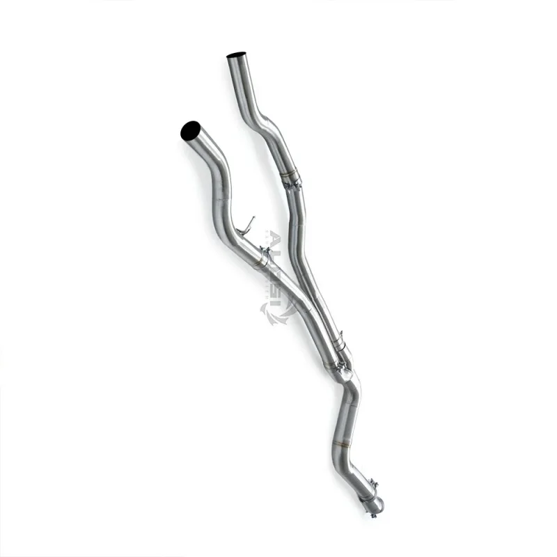 Sonicdiy High Performance Resonated Exhaust Mid Pipe For BMW M340i G20 B58 3.0T 2019-2023 SS304 Reduces Drone