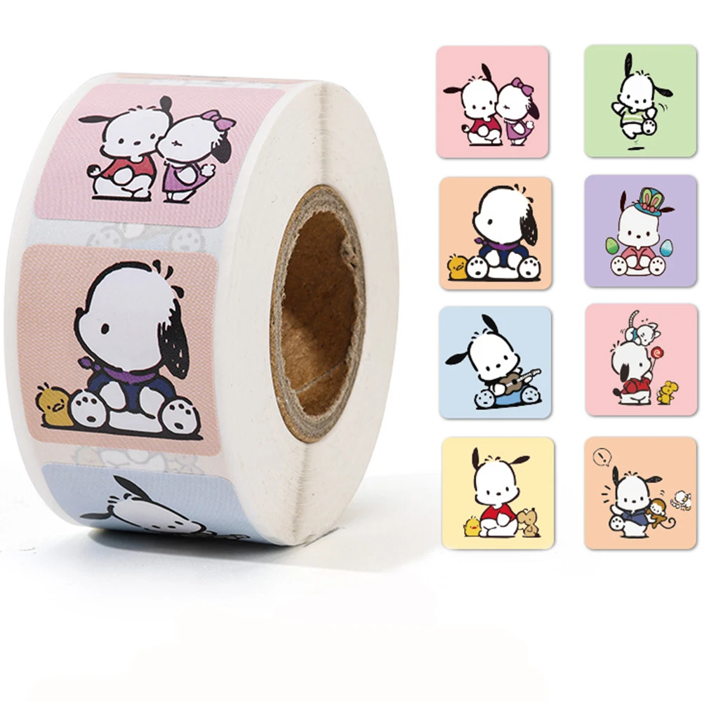 100-500pcs Cartoon Stickers Cute Decoration for kids Teacher Reward Encourage Sticker Teacher Reward Stationery Lables