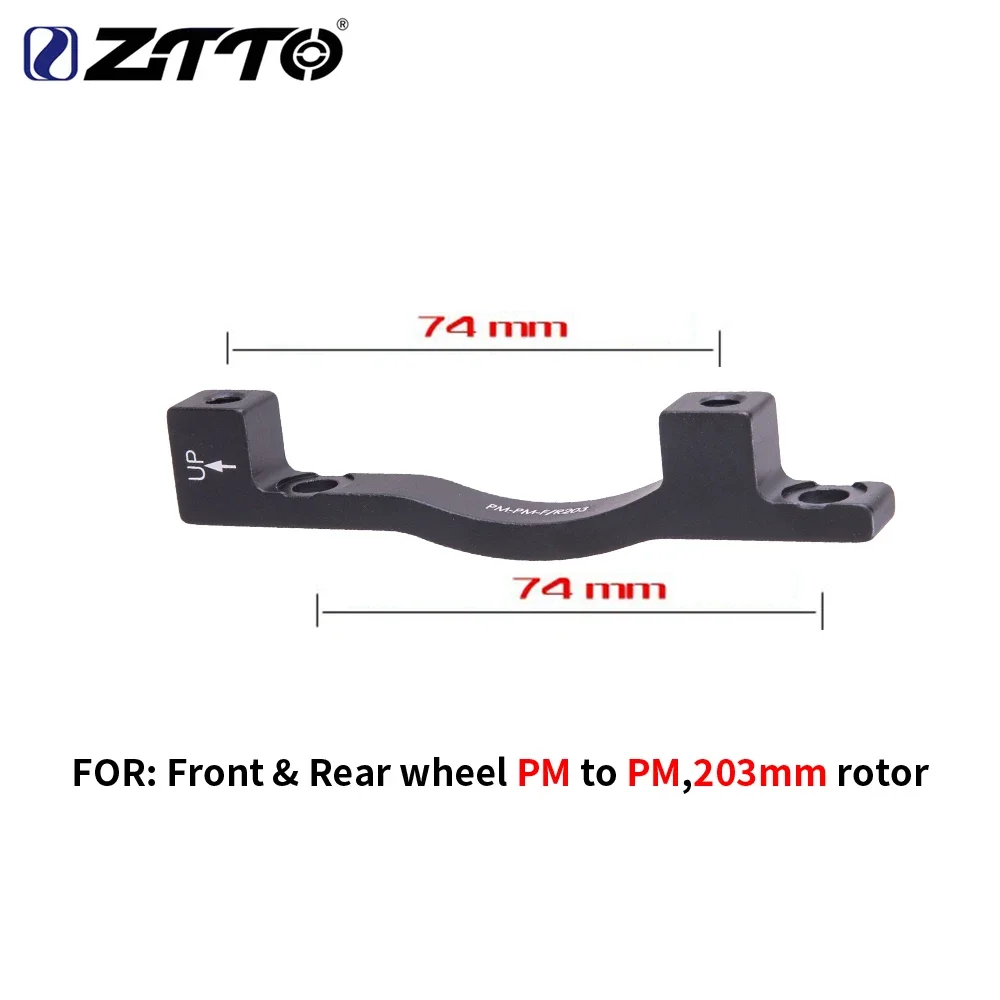 

ZTTO Bicycle CPS washer Adaptor MTB Disc Brake Mount Adapter Bracket IS PM To PM Disc Brake Spacer For 140 160 180 203mm Rotor