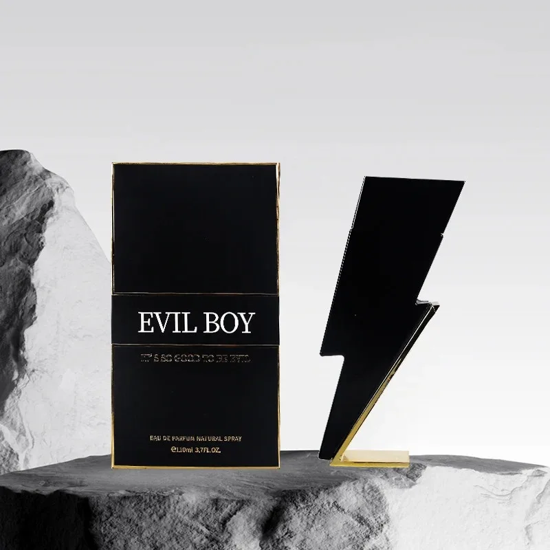 

Personalized Bad Boy Strong Fragrance Perfume Creative Lightning Design Vitality Charm Men's Temptation Dating Perfume 110ml