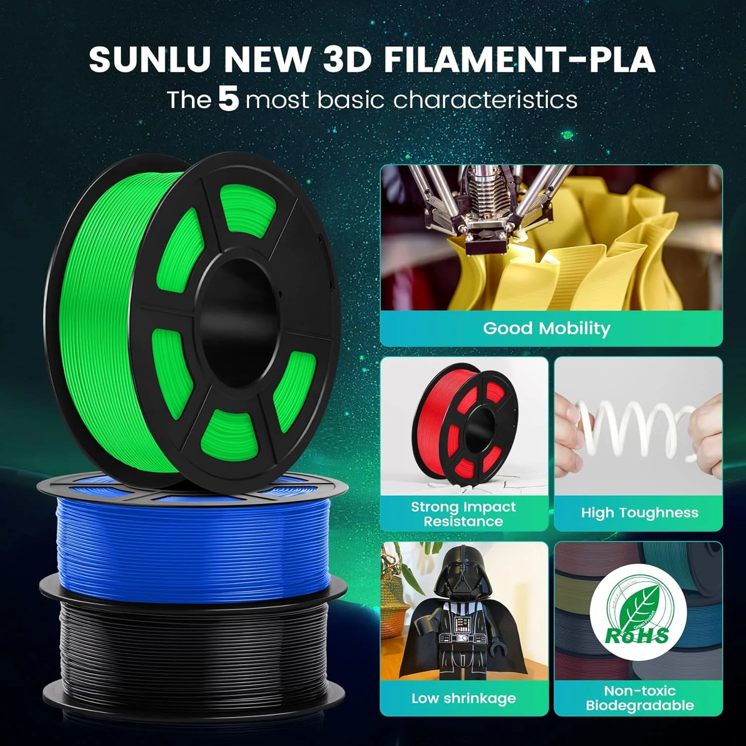 Filamento PLA para impressora - Fdm Printer avaliação e preço
