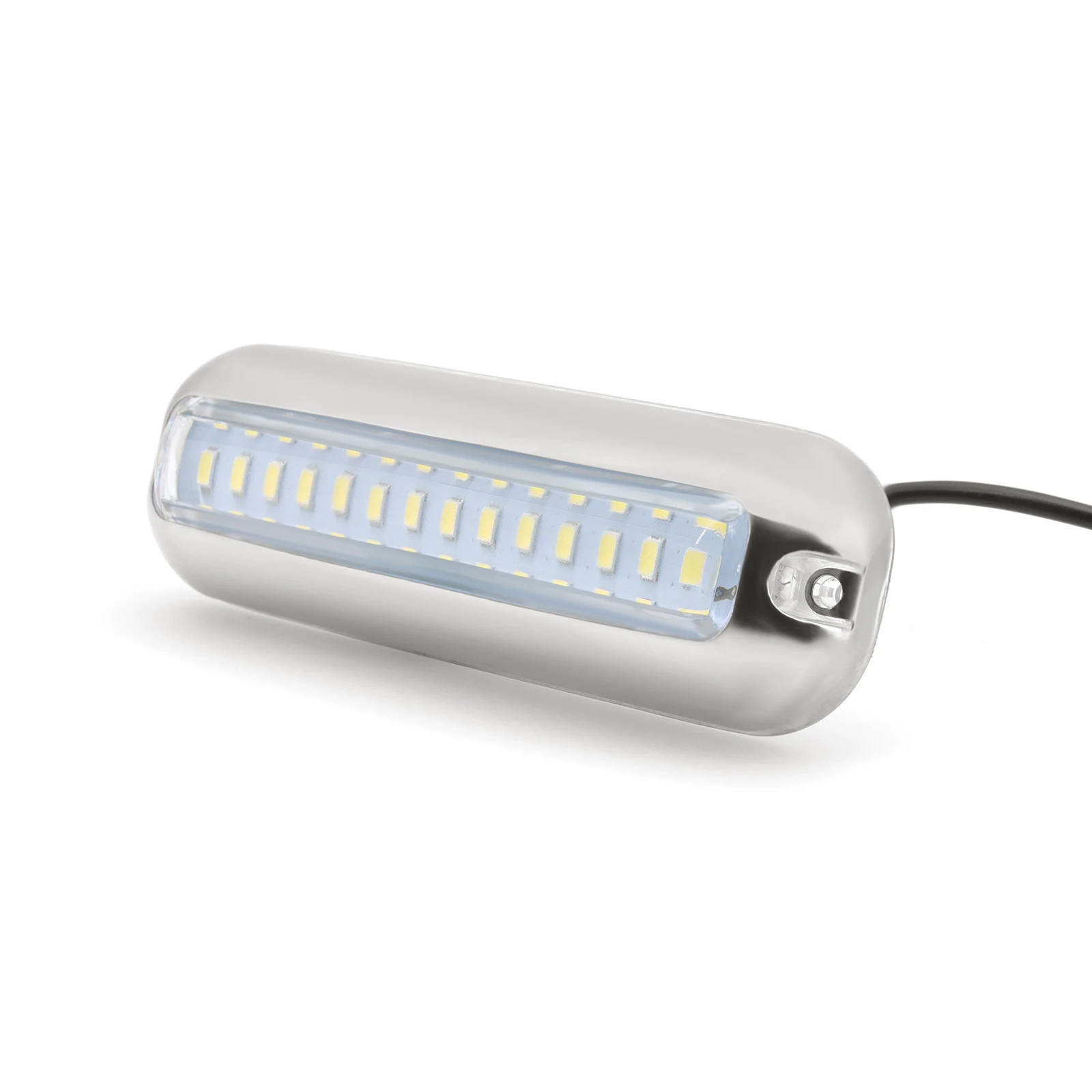 42 LED Luce marina ad alta luminosità Luce subacquea per yacht 12V Luce subacquea per pontone per barche in acciaio inossidabile impermeabile