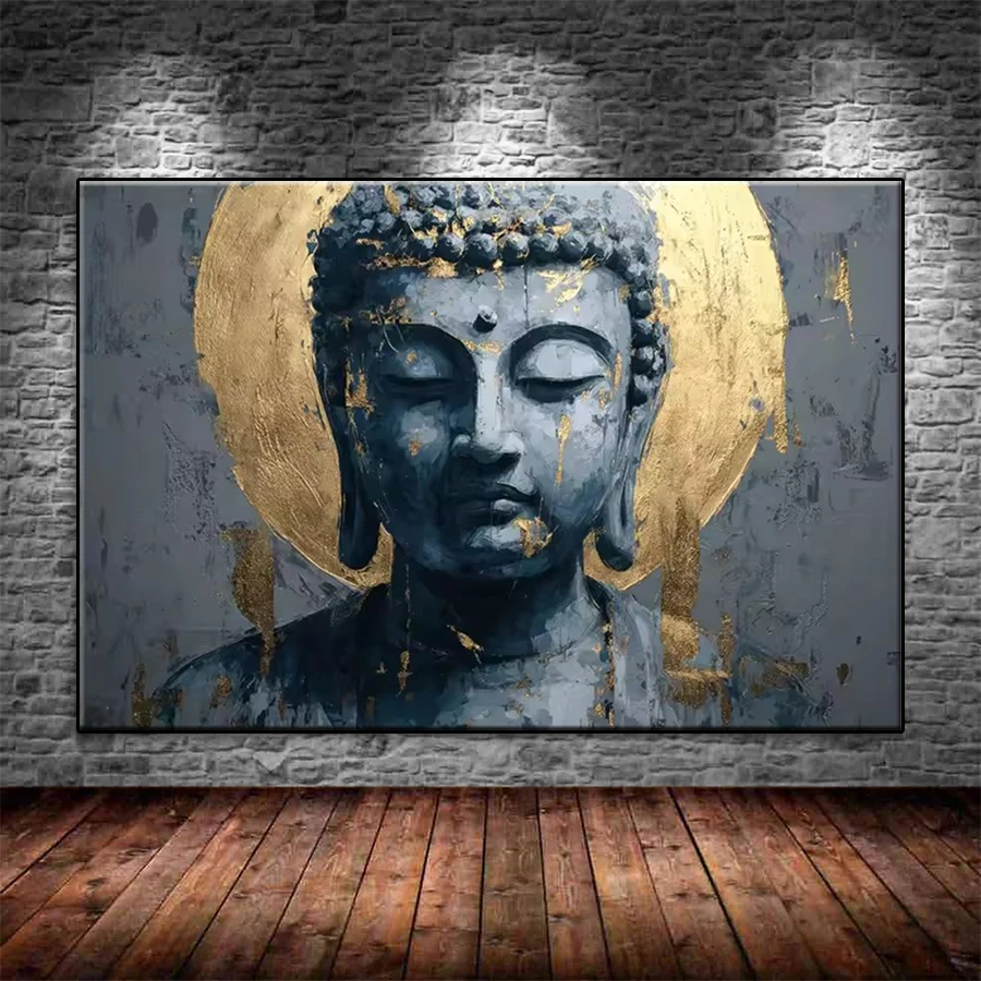 

5D DIY Алмазная вышивка Набор для рисования Новое абстрактное искусство Религиозная статуя Будды Мозаика Искусство Украшение для взрослых Подарок