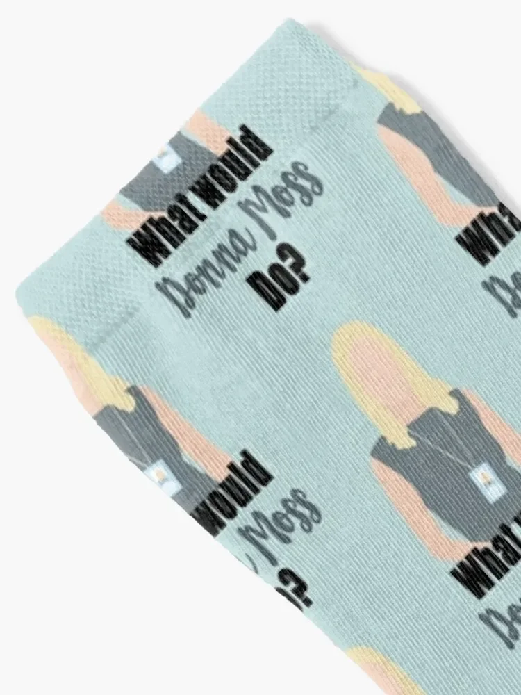 what would donna moss do? Socks Antiskid soccer Soccer Boy Child Socks Women's