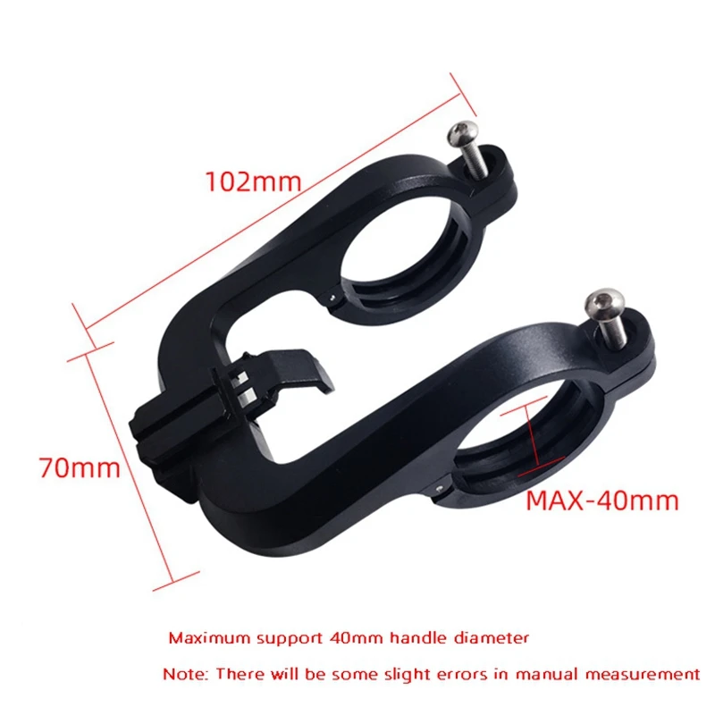 Bicycle Light Holder Mount Bike Headlight Extension Bracket Stand MTB Headlight Handlebar Central Mount