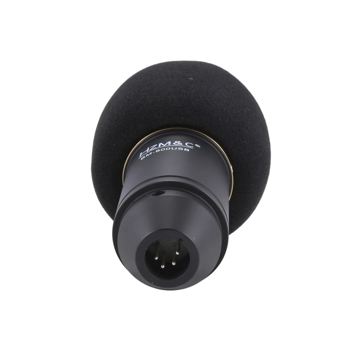 인기 있는 HZM&C 업그레이드된 Bm-800 USB 콘덴서 마이크 Bm800 컴퓨터 녹음용 USB 스튜디오 마이크 가라오케 Pc 골드