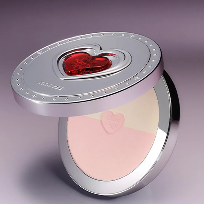 Joocyee Jewelry Sandwich Blusher Compact Powder Korea Makeup 100% Natural Blush With Vitamin E Blush Highlighter Matte Finish