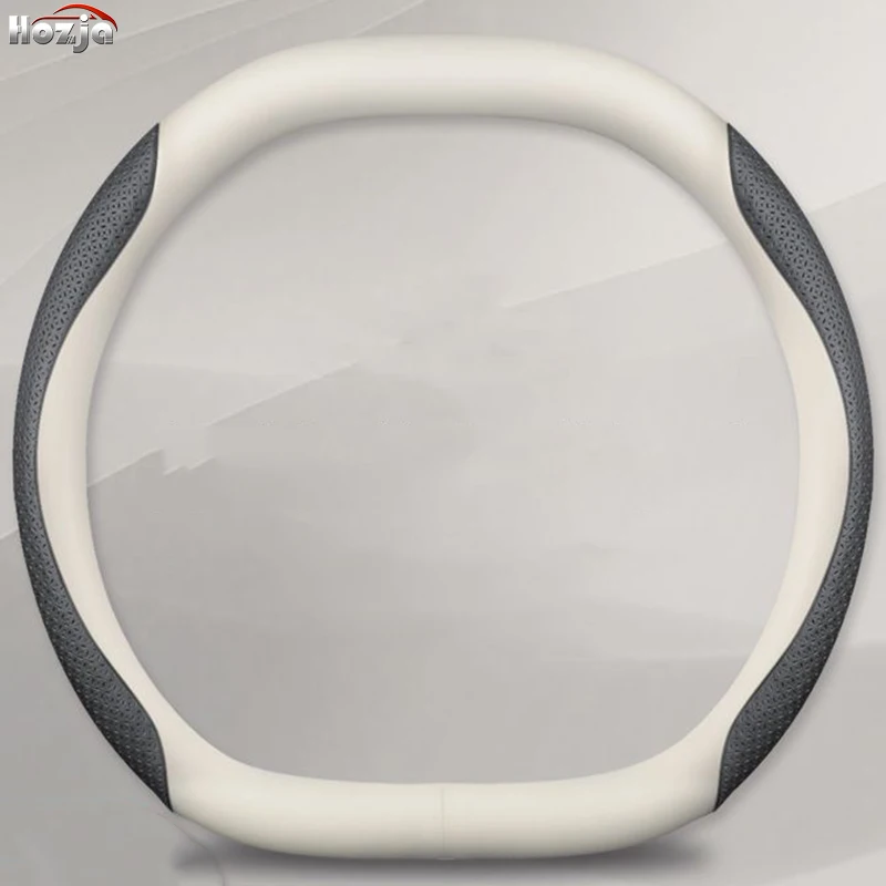 Leather Car Steering Wheel Cover for Audi RS e-tron GT performance 2024 2025 Breathable Non-slip Car-styling Auto Accessories