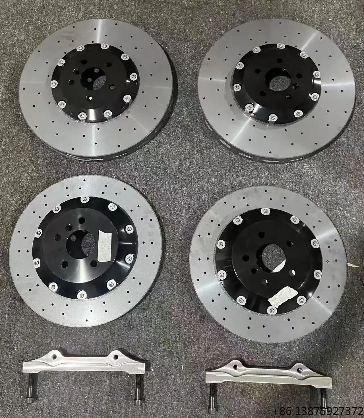 

Carbon Fiber Long Life Brake Pads and Carbon Ceramic Brake Rotor Disc for Aston Vanquish R8
