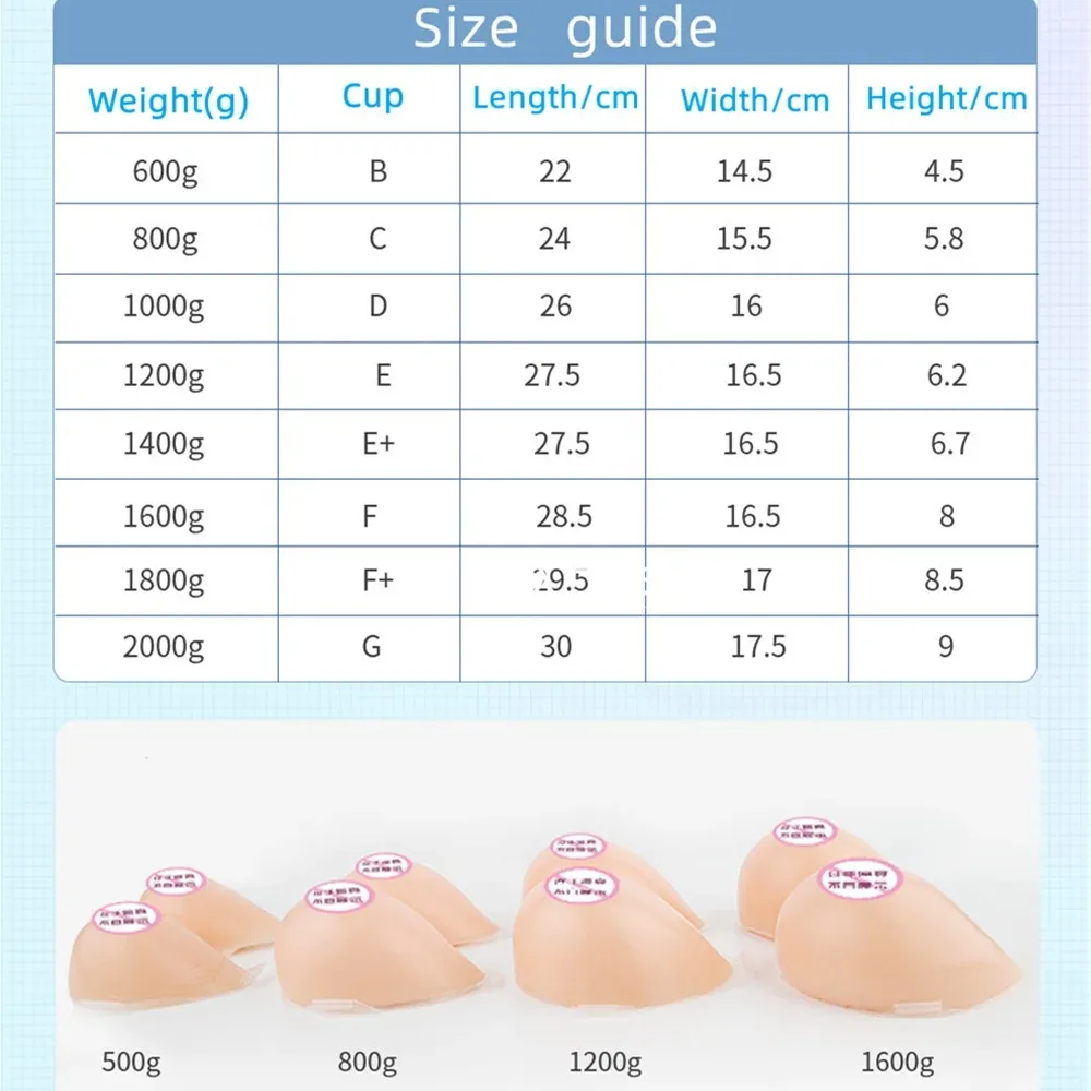 New Realistic Silicone Breast Forms Strap Artificial Huge Fake Boob Tits For Crossdresser Transgender Cosplay Drag Queen