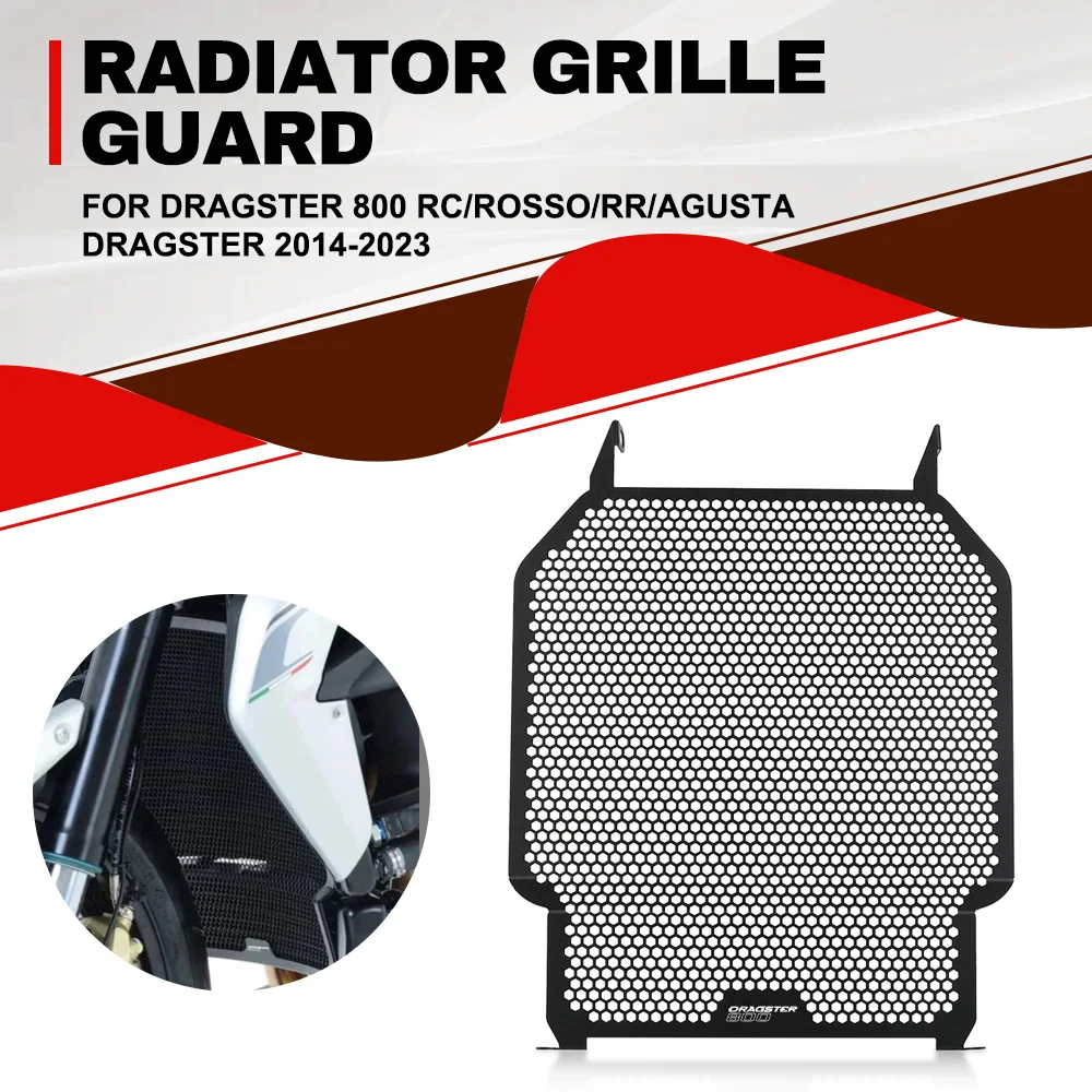 

Radiator Grille Guard Cover Fuel Tank Protection FOR MV AGUSTA Dragster 800 RC/Rosso/RR/Agusta Dragster 2014-2023 Motorcycle