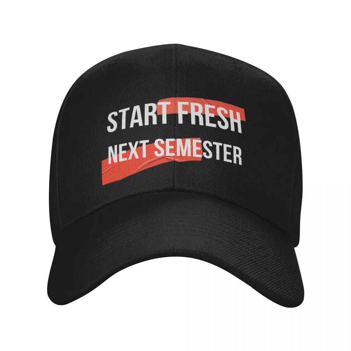 

Start fresh next semester Baseball Cap summer hat Uv Protection Solar Hat Snapback Cap Golf Woman Men's