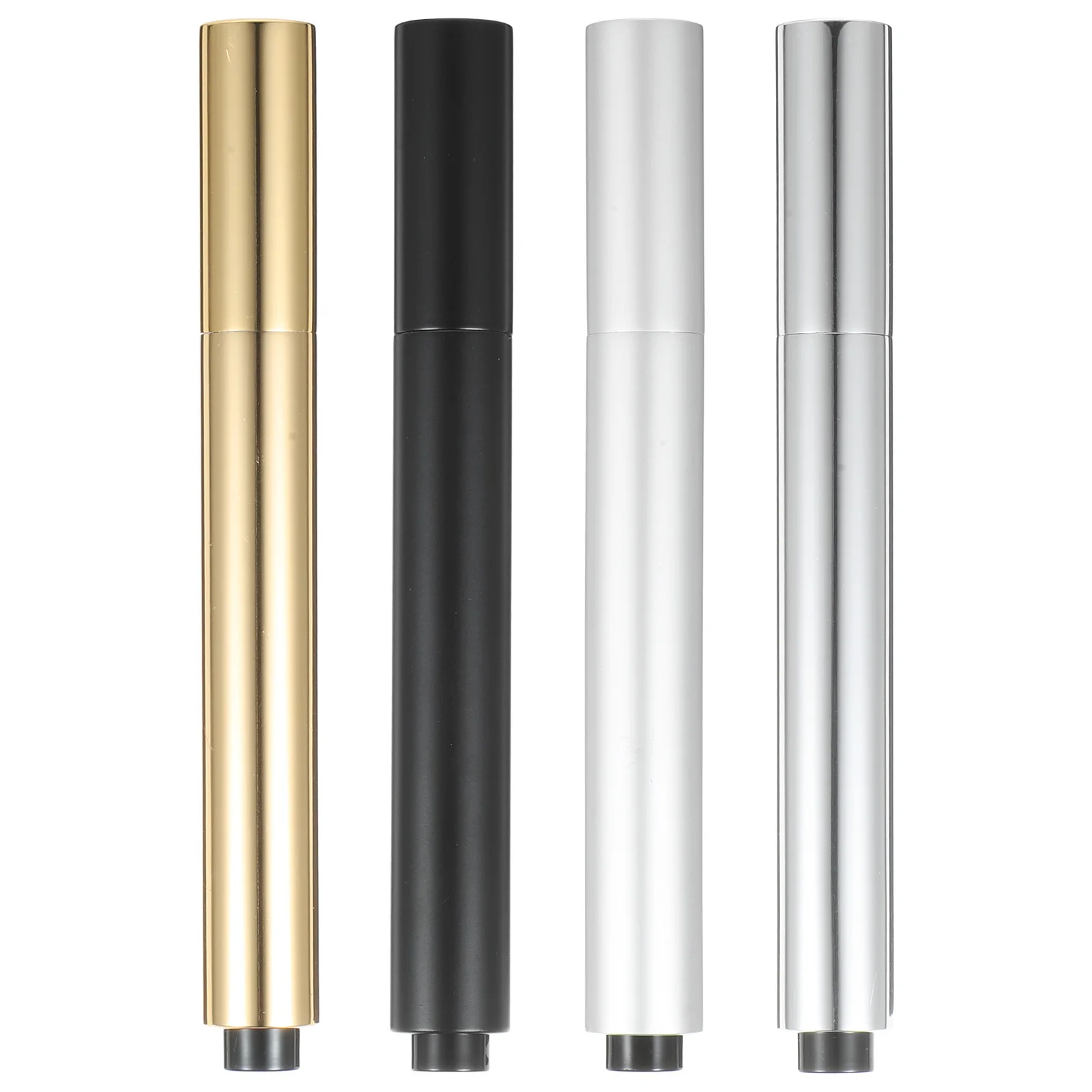หลอดคอนซีลเลอร์เปล่า 4 ชิ้น แบบพกพา ป้องกันการรั่วซึม สำหรับใส่ครีม DIY รองพื้นเหลว อุปกรณ์แต่งหน้า กล่องใส่เครื่องสำอางแบบพกพา