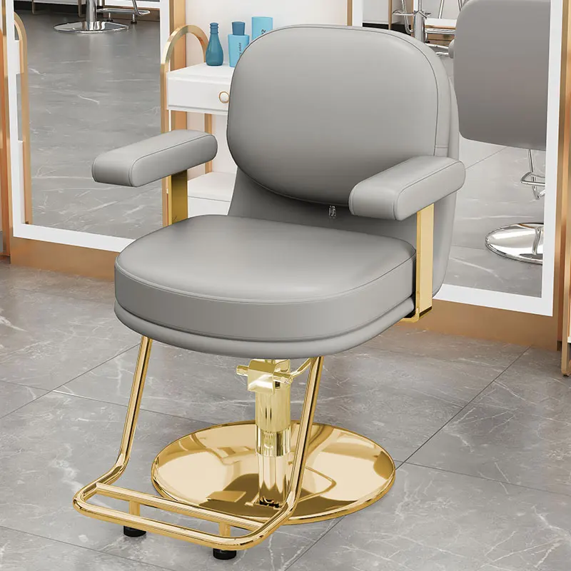 Chair for Hairdressing Salon Footrest Barber Accessories Professional Reclining Furniture Aesthetics Beauty Dressing Table Small