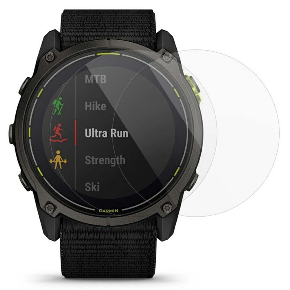 2 pezzi per Garmin Enduro 3 protezione schermo in vetro temperato 2.5D HD pellicola per schermo orologio