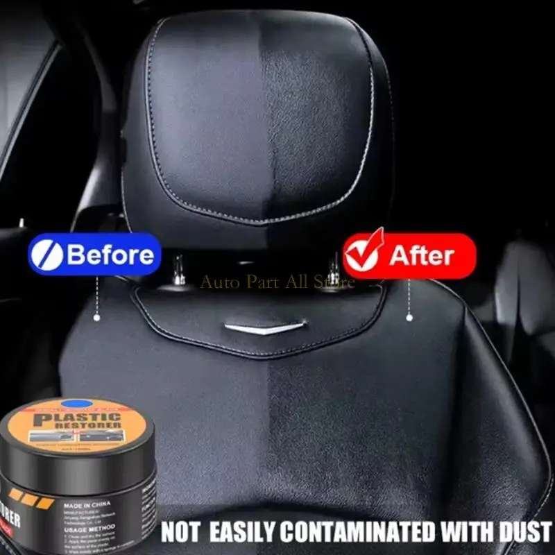 J0MA 50 мл/100 мл автомобильное пластиковое покрытие, восстанавливающее средство для полировки автомобиля