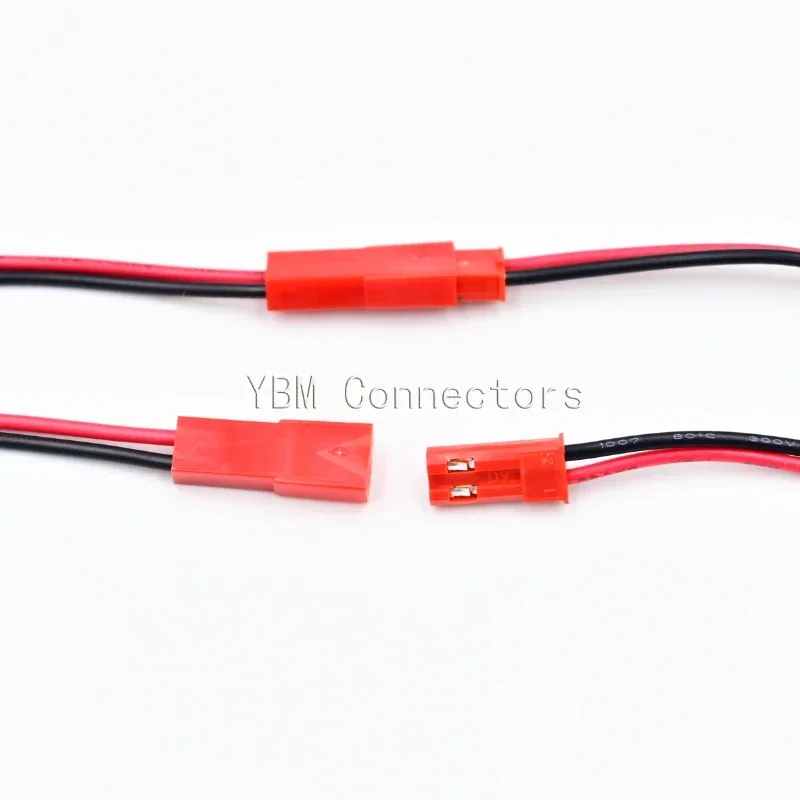 JST 2 Pin Male & Female Cable Connector JST 2P Wire Plug Jack Connectors for LED Lamp Strip RC BEC Battery DIY FPV Drone