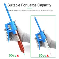 RELIFE 10CC 30-60CC Manual Glue Gun Solder Flux Dispenser Welding Oil Solder Paste UV Needle Booster Universal Propulsion Tool