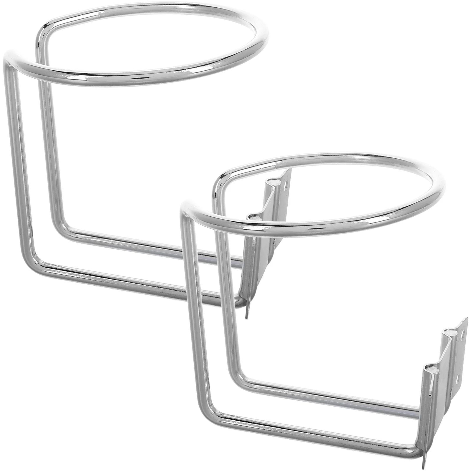 

2Pcs Wall Mount Cup Holder for Car Boat Rv Tractor Universal Drink Holder Compact Multi-Function Automotive Cup Storage