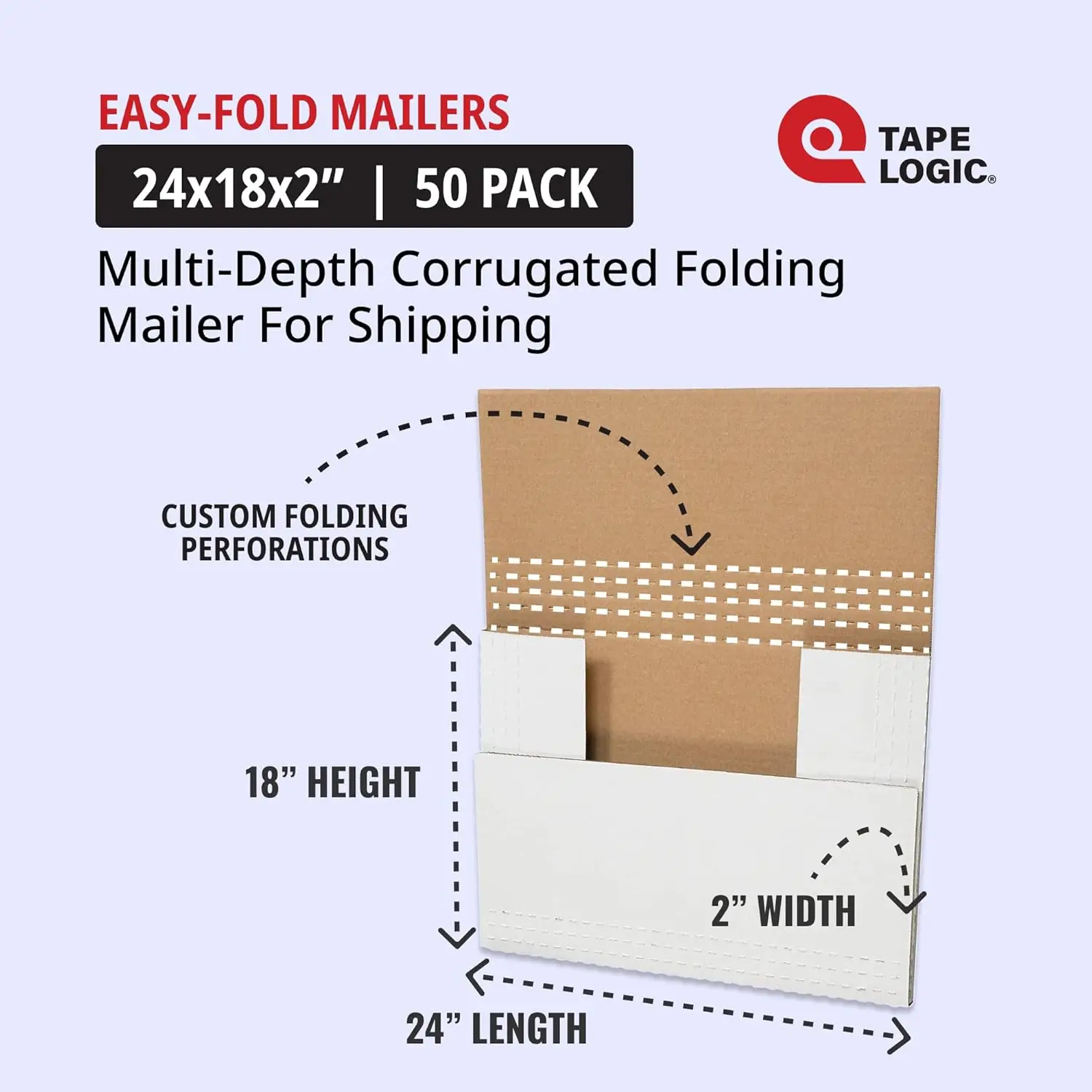 Easy-Fold Mailers, 24