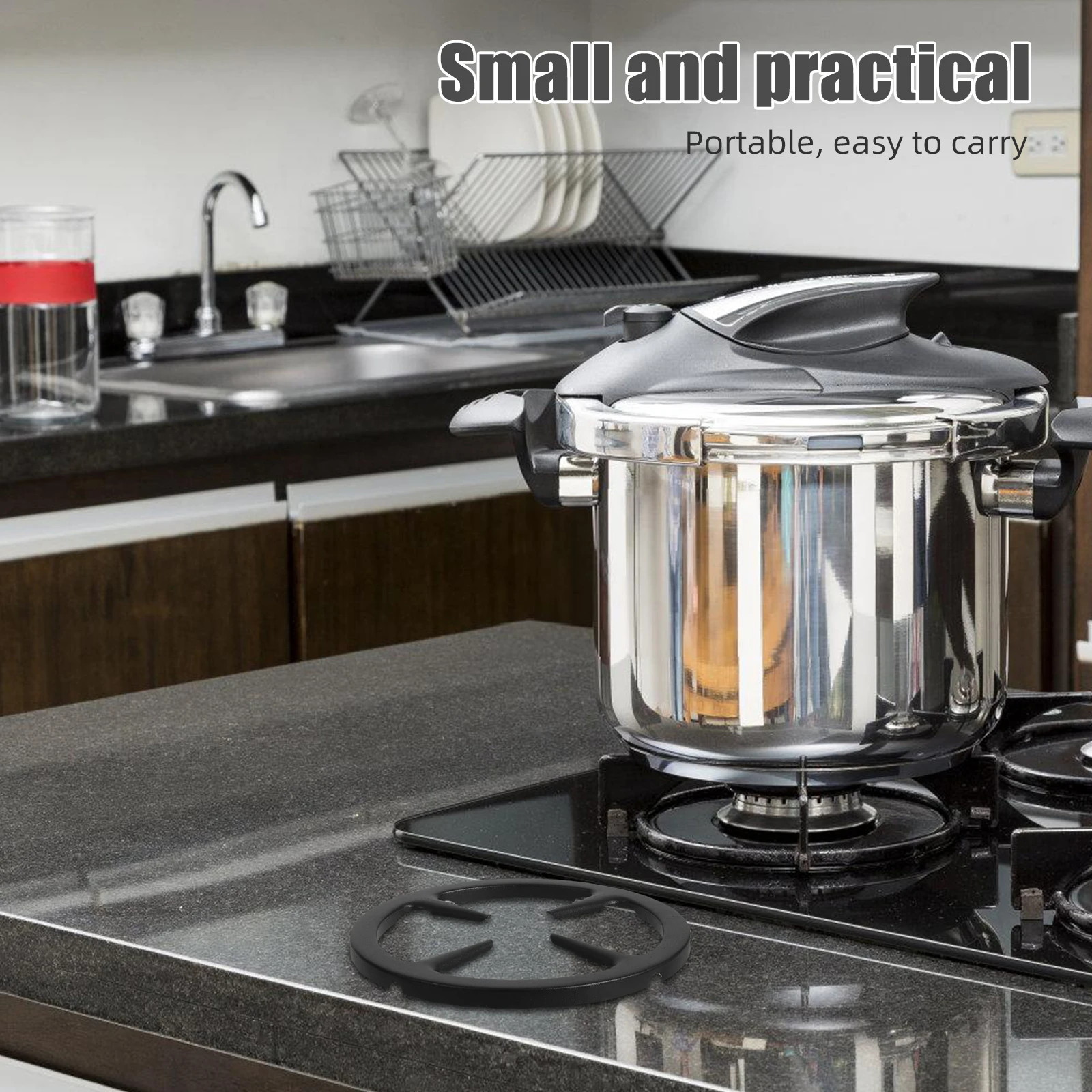 

2 Pcs Coffee Pot Hob Gas Cooktop Cooker Milk Pan Rack Ring Reducer Camping Fire Pit Portable Stove Support Thread Work